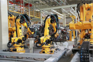 工业机器人在各行业火力开展